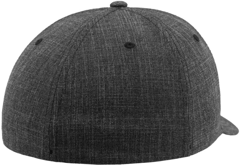 Melierte 6 Panel Kappe