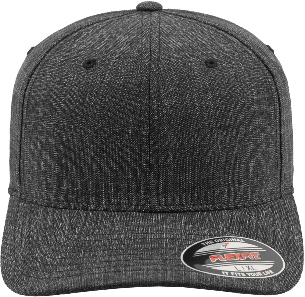 Melierte 6 Panel Kappe