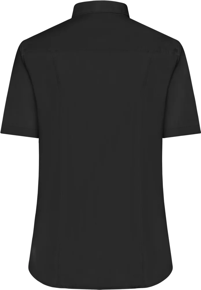Micro-Twill Bluse kurzarm
