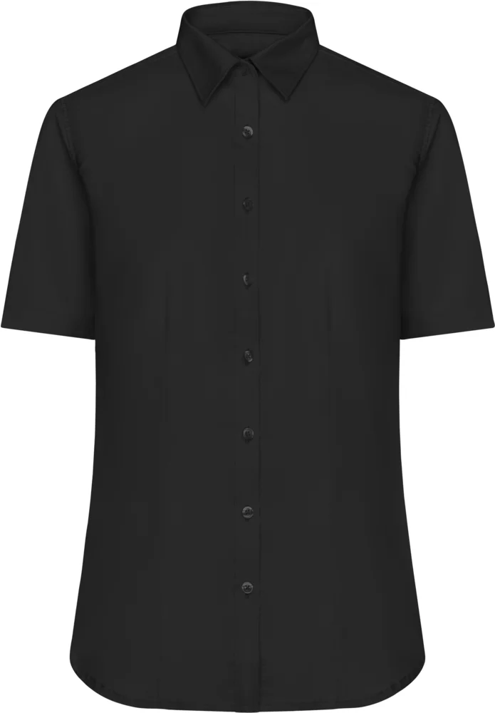 Micro-Twill Bluse kurzarm