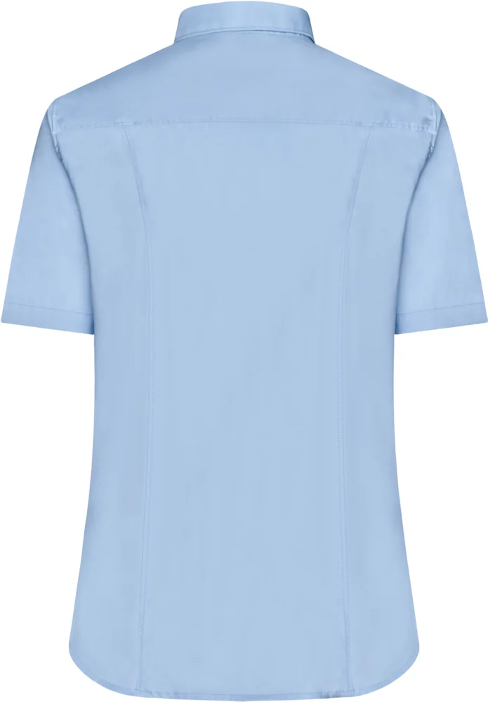 Micro-Twill Bluse kurzarm