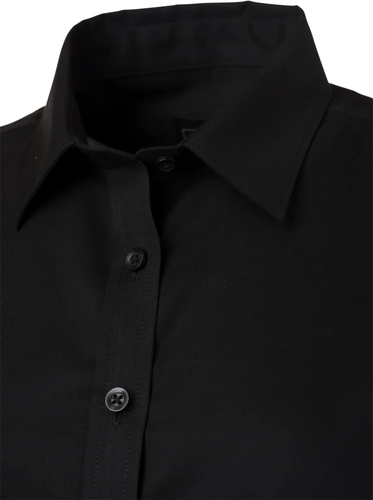 Micro-Twill Bluse kurzarm