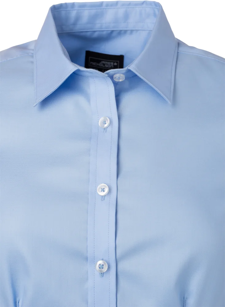 Micro-Twill Bluse kurzarm