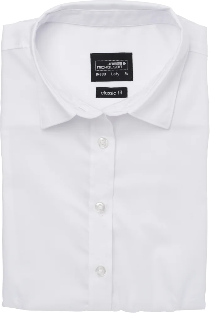 Micro-Twill Bluse kurzarm