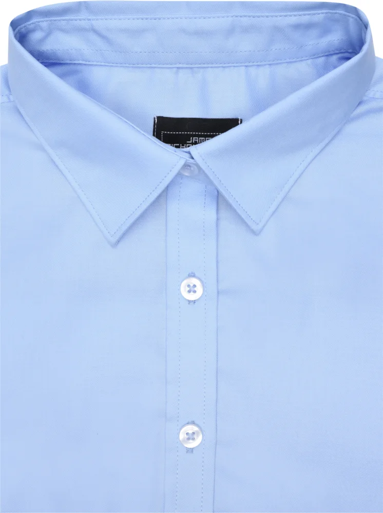 Micro-Twill Bluse kurzarm