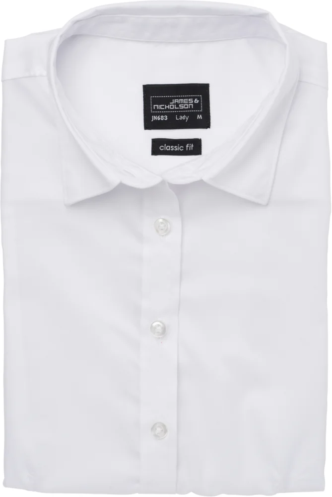Micro-Twill Bluse kurzarm