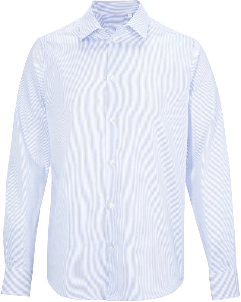 Micro-Twill Bluse langarm