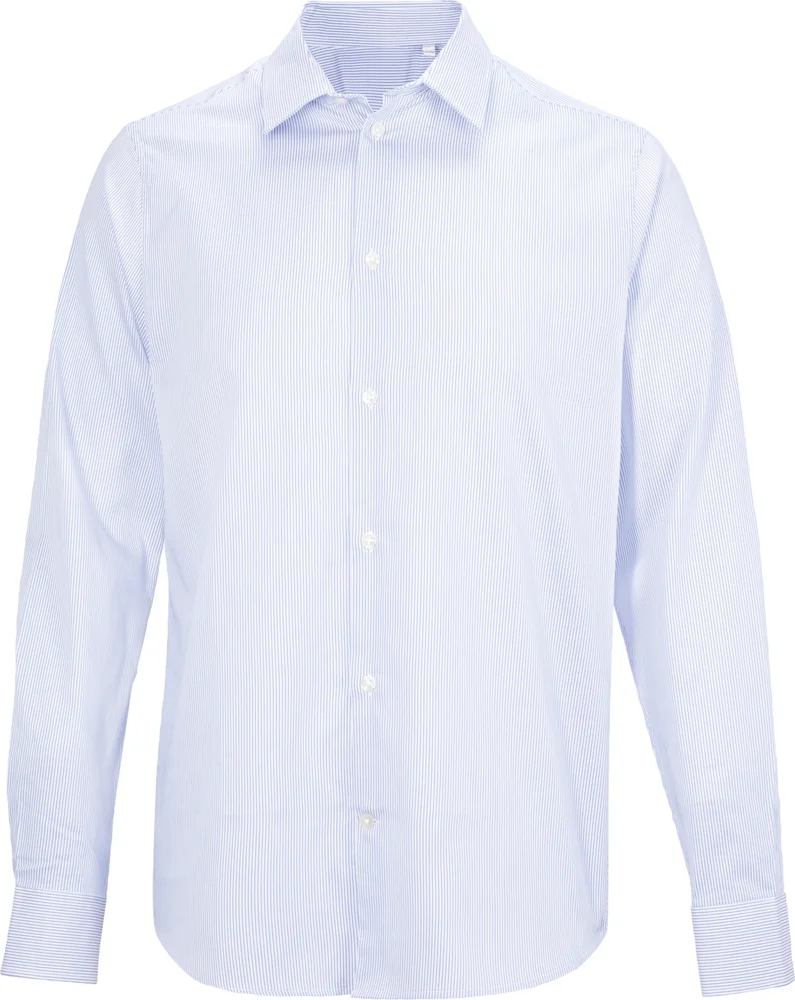 Micro-Twill Bluse langarm