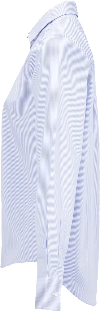 Micro-Twill Bluse langarm