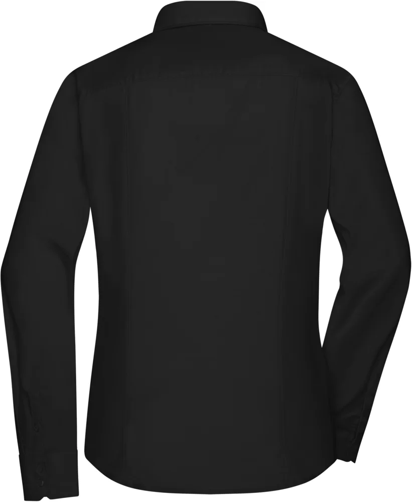 Micro-Twill Blouse long-sleeve