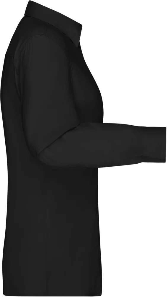 Micro-Twill Blouse long-sleeve