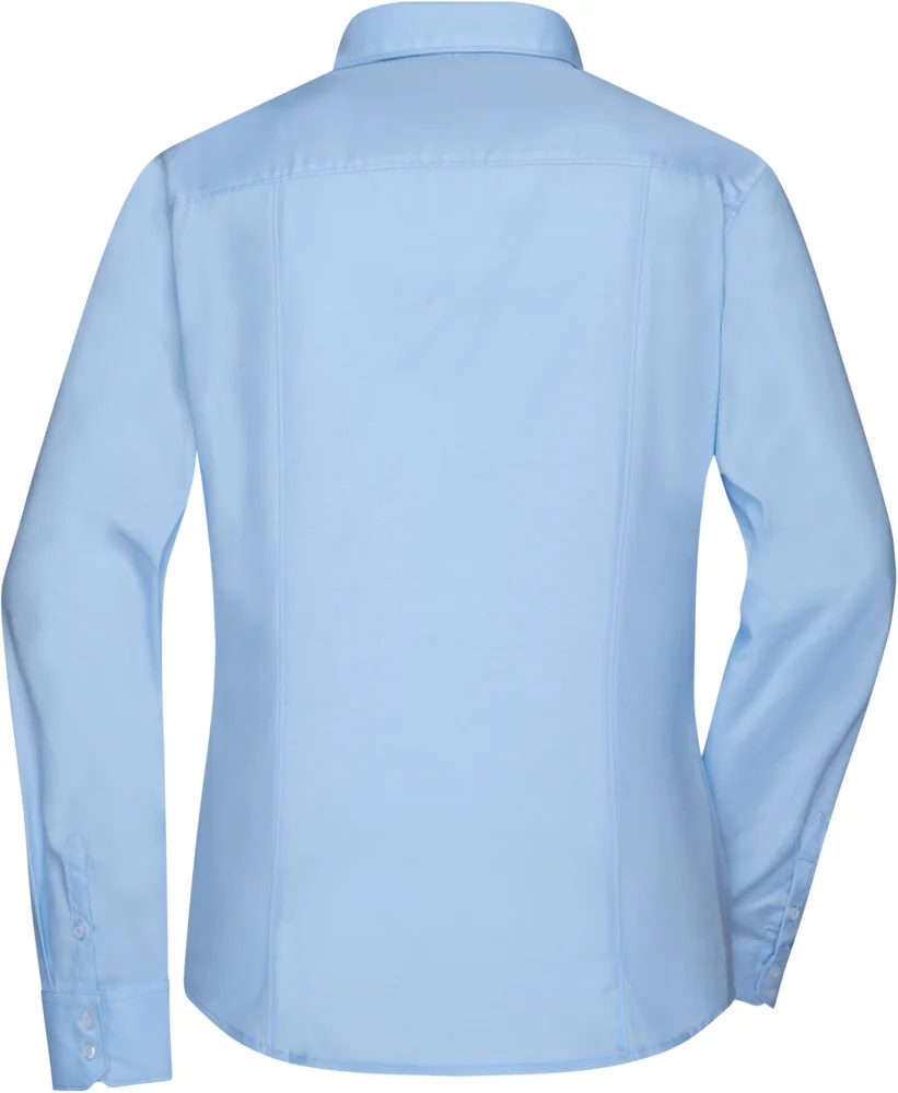 Micro-Twill Blouse long-sleeve