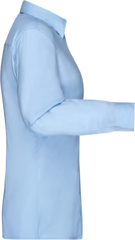 Micro-Twill Blouse long-sleeve