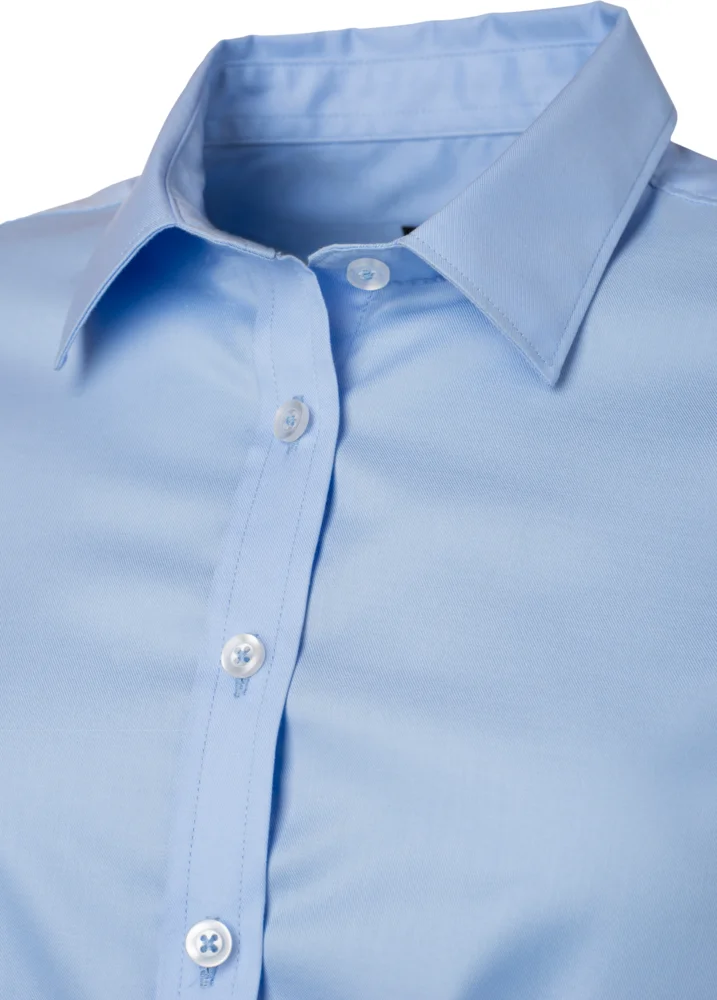 Micro-Twill Blouse long-sleeve