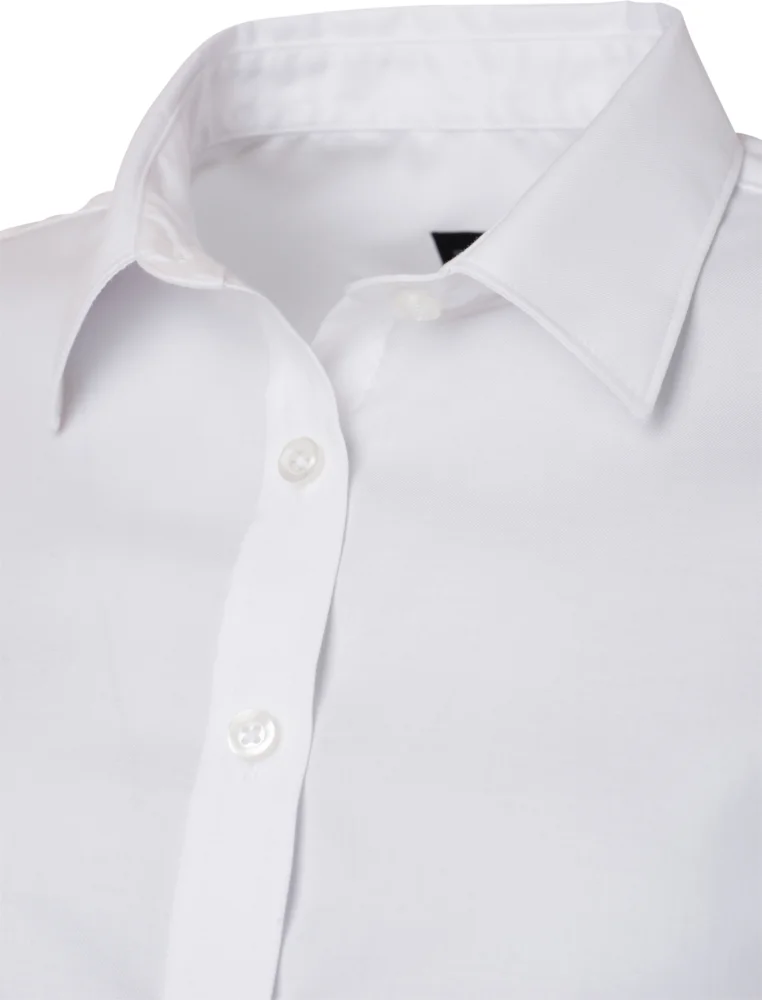 Micro-Twill Blouse long-sleeve