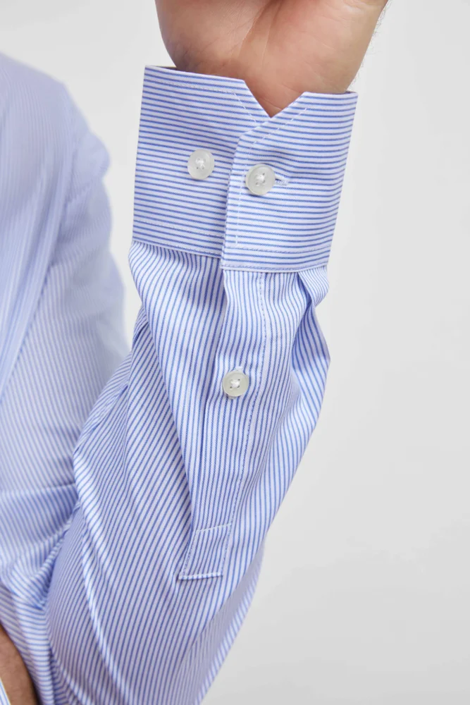 Micro-Twill Hemd langarm
