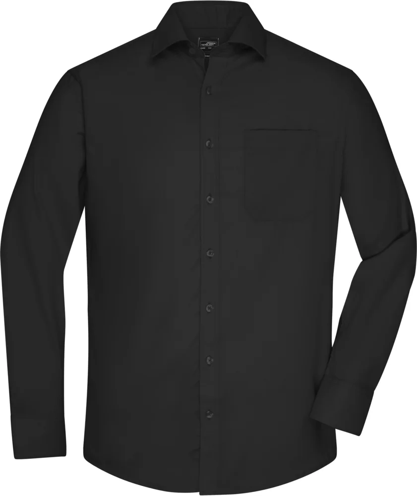 Micro-Twill Hemd langarm