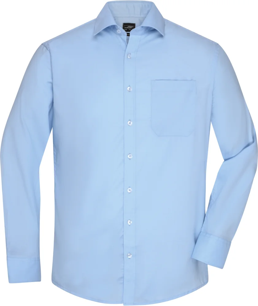 Micro-Twill Hemd langarm