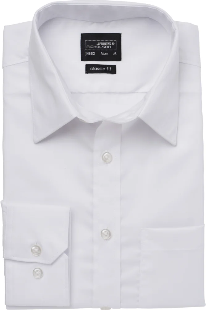 Micro-Twill Hemd langarm
