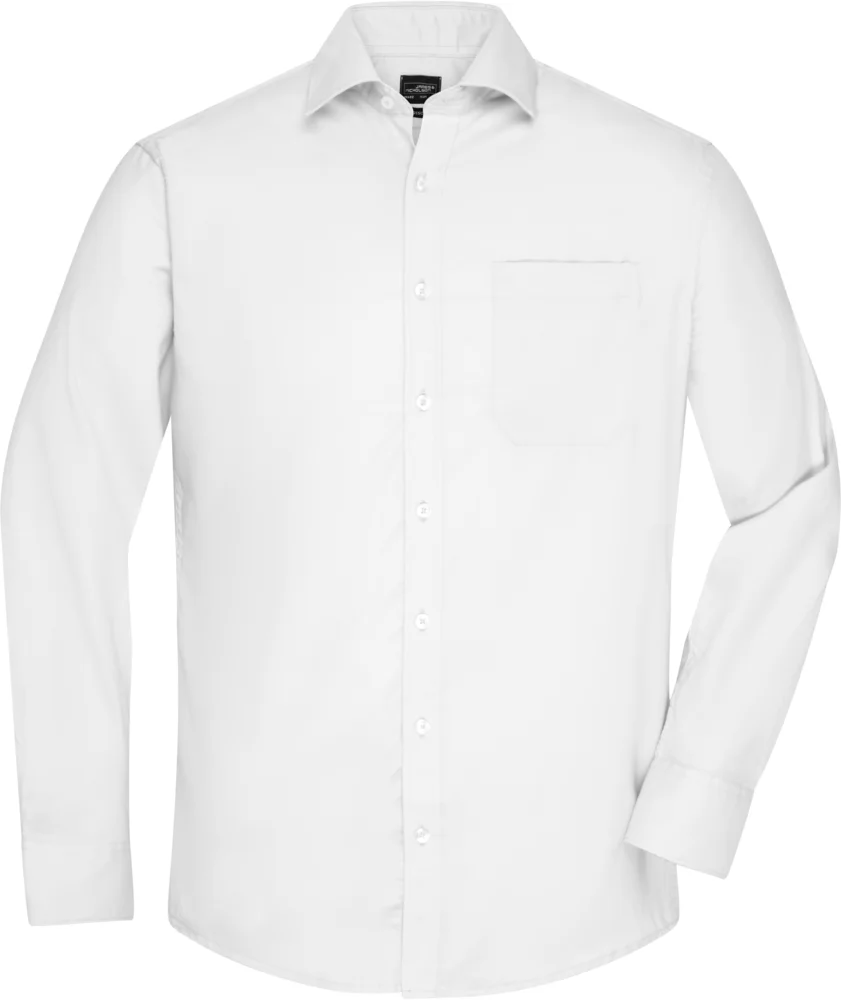 Micro-Twill Hemd langarm