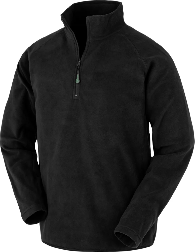 Microfleece Pullover mit 1/4 Zip