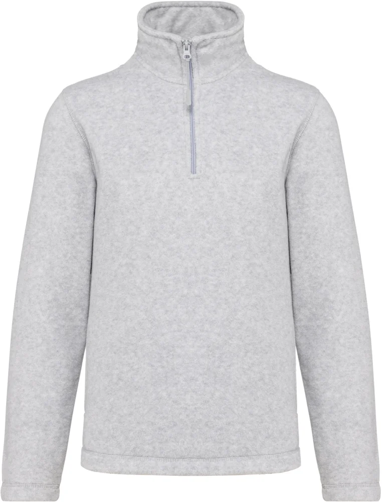 Microfleece Pullover mit 1/4 Zip "Enzo"
