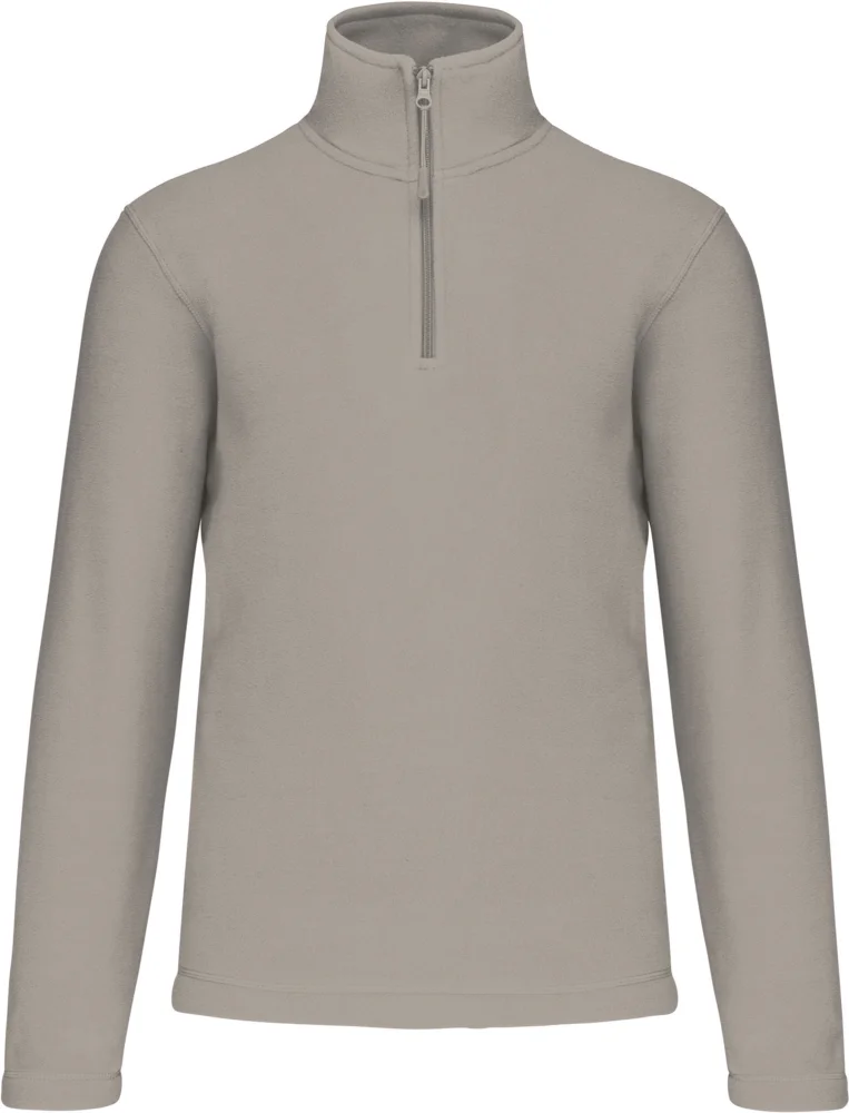 Microfleece Pullover mit 1/4 Zip "Enzo"