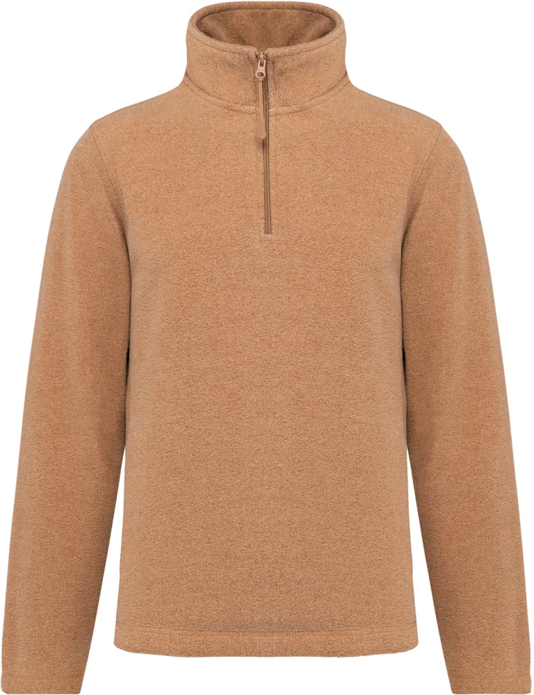 Microfleece Pullover mit 1/4 Zip "Enzo"