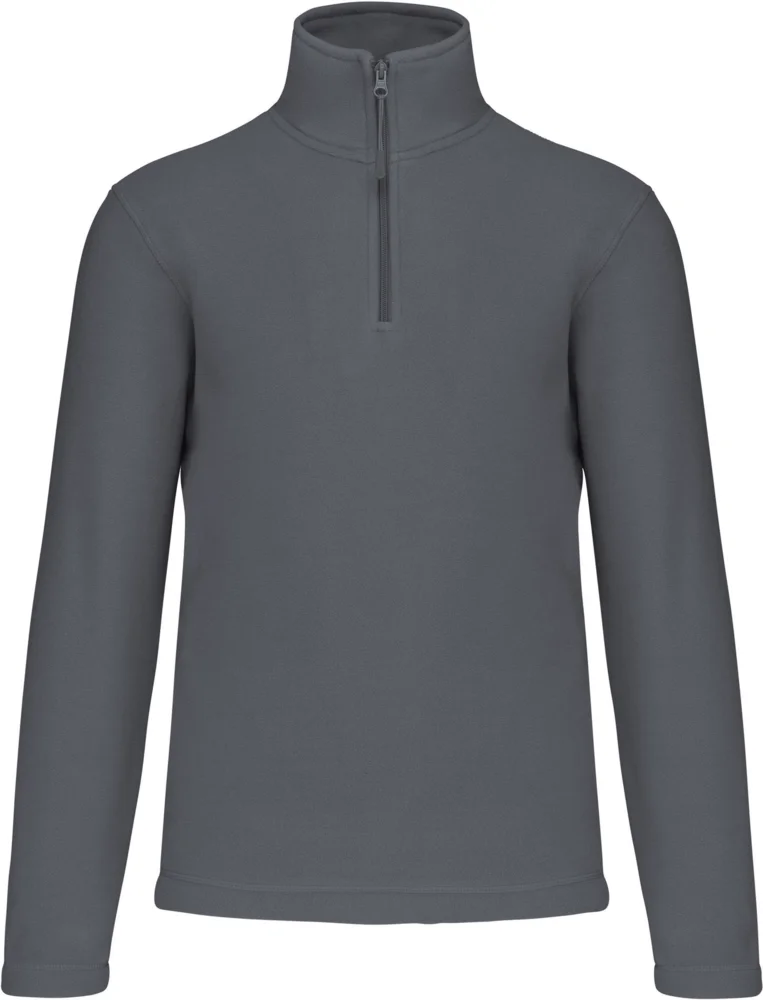 Microfleece Pullover mit 1/4 Zip "Enzo"