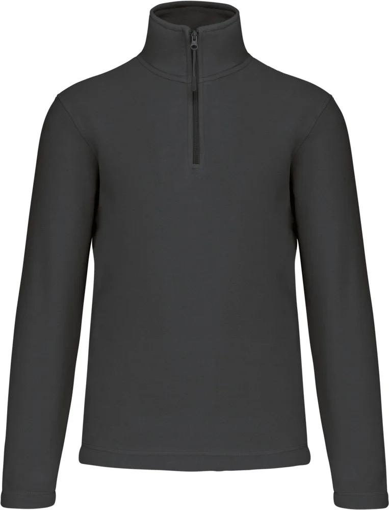 Microfleece Pullover mit 1/4 Zip "Enzo"