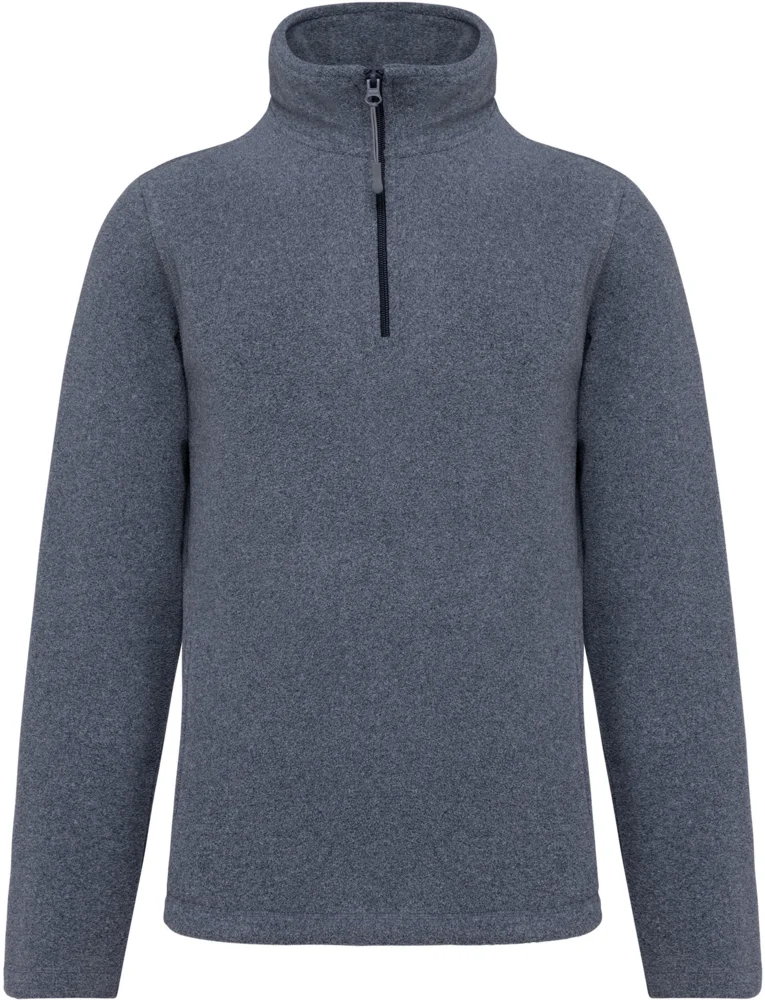 Microfleece Pullover mit 1/4 Zip "Enzo"