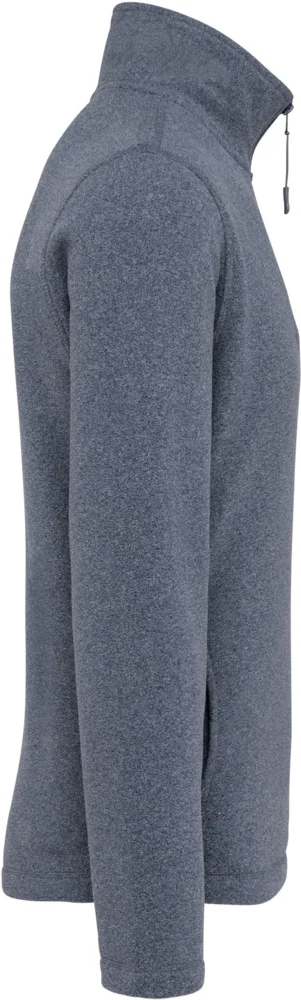 Microfleece Pullover mit 1/4 Zip "Enzo"