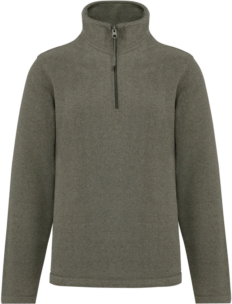 Microfleece Pullover mit 1/4 Zip "Enzo"
