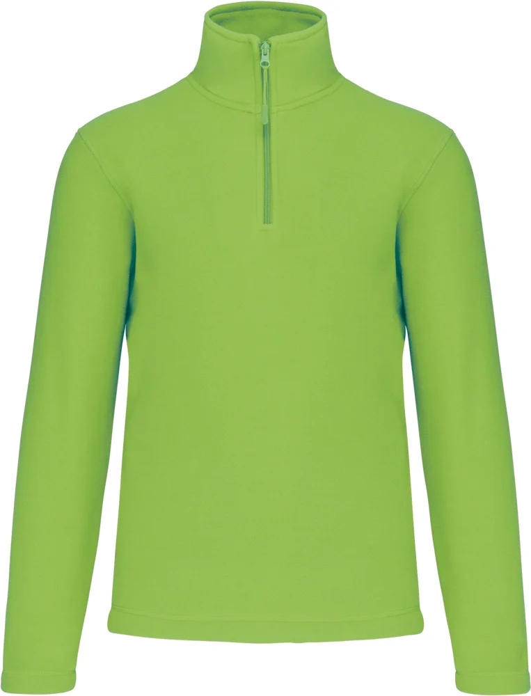 Microfleece Pullover mit 1/4 Zip "Enzo"
