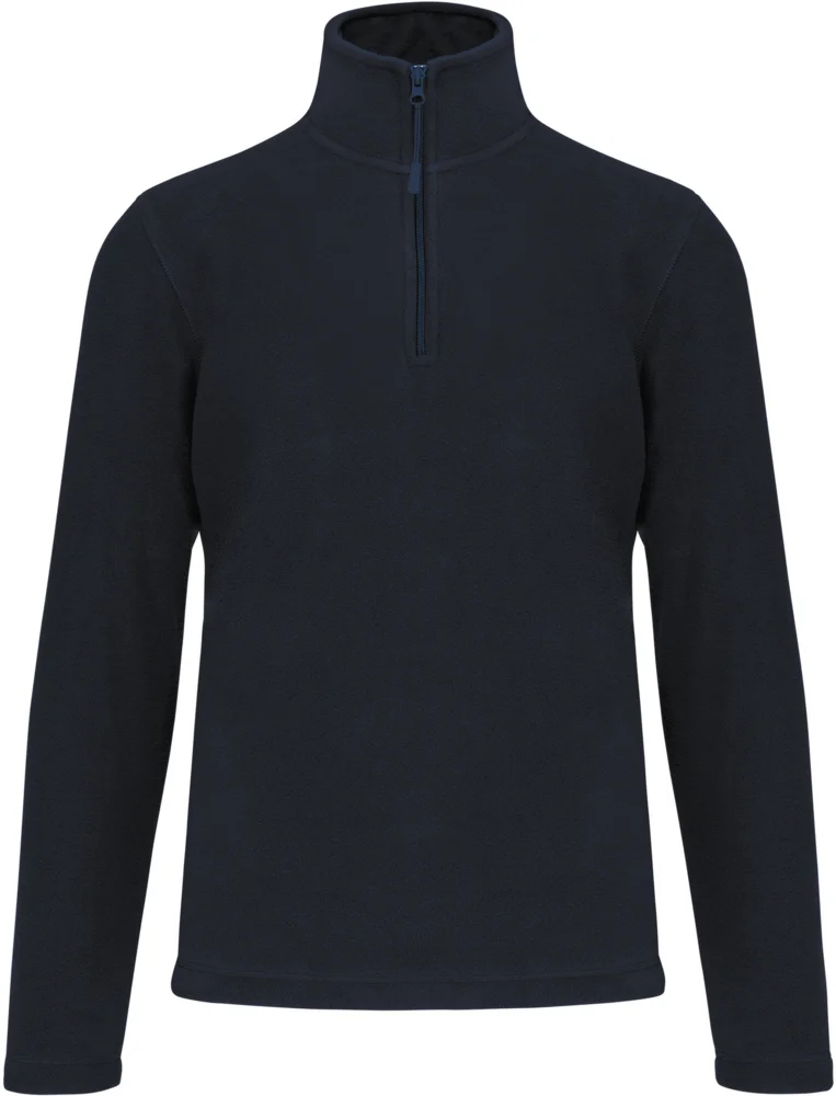 Microfleece Pullover mit 1/4 Zip "Enzo"