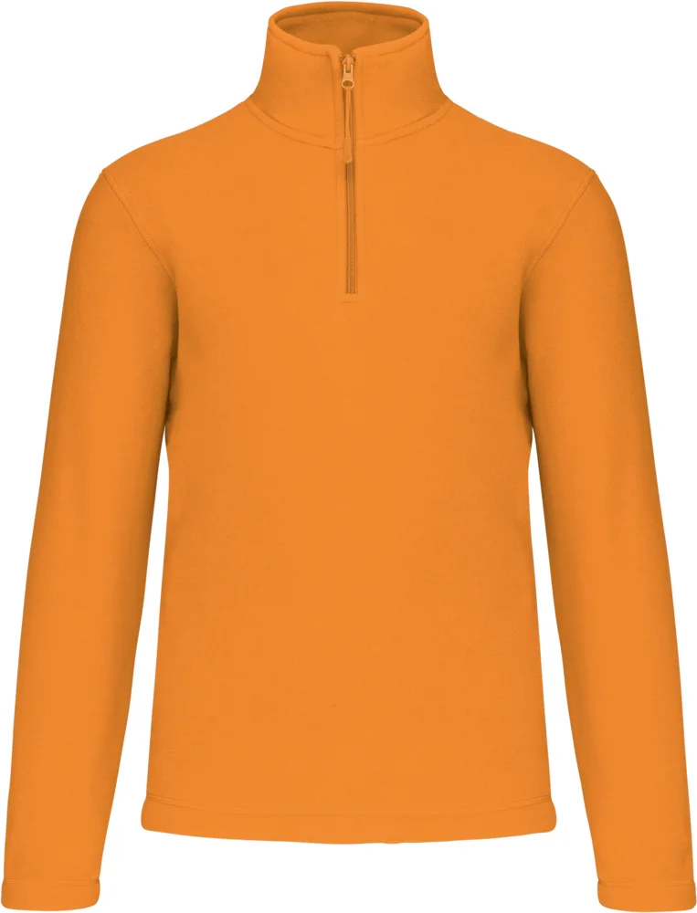 Microfleece Pullover mit 1/4 Zip "Enzo"