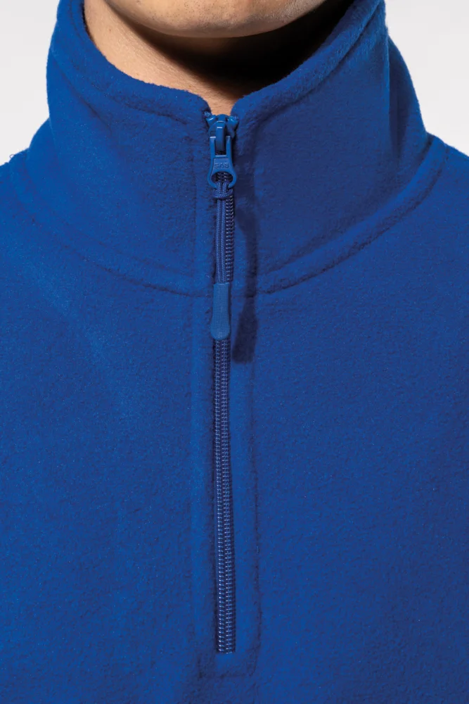 Microfleece Pullover mit 1/4 Zip "Enzo"