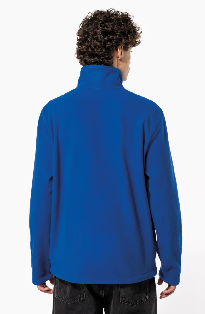 Microfleece Pullover mit 1/4 Zip "Enzo"