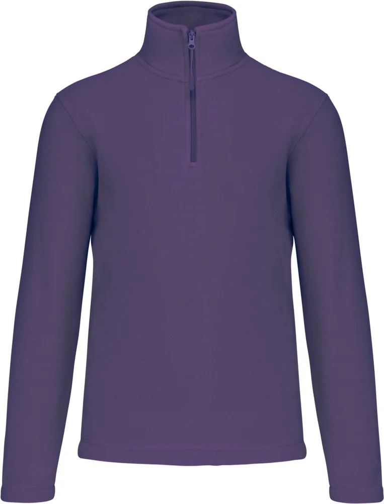 Microfleece Pullover mit 1/4 Zip "Enzo"