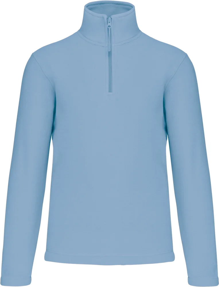 Microfleece Pullover mit 1/4 Zip "Enzo"
