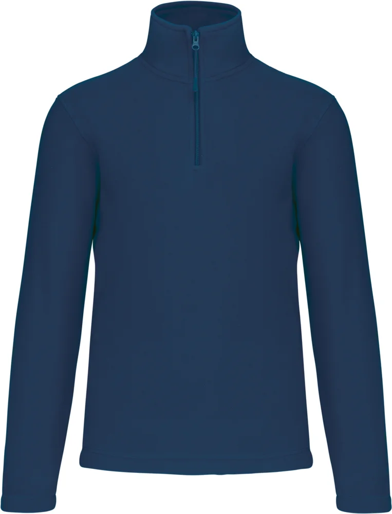 Microfleece Pullover mit 1/4 Zip "Enzo"