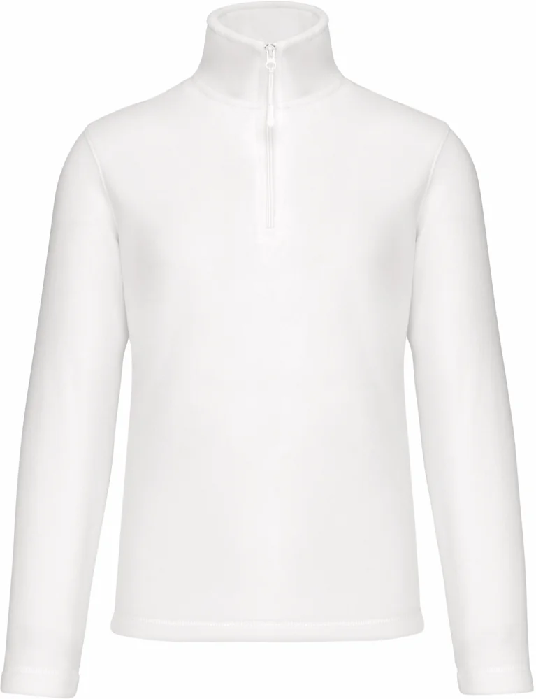 Microfleece Pullover mit 1/4 Zip "Enzo"