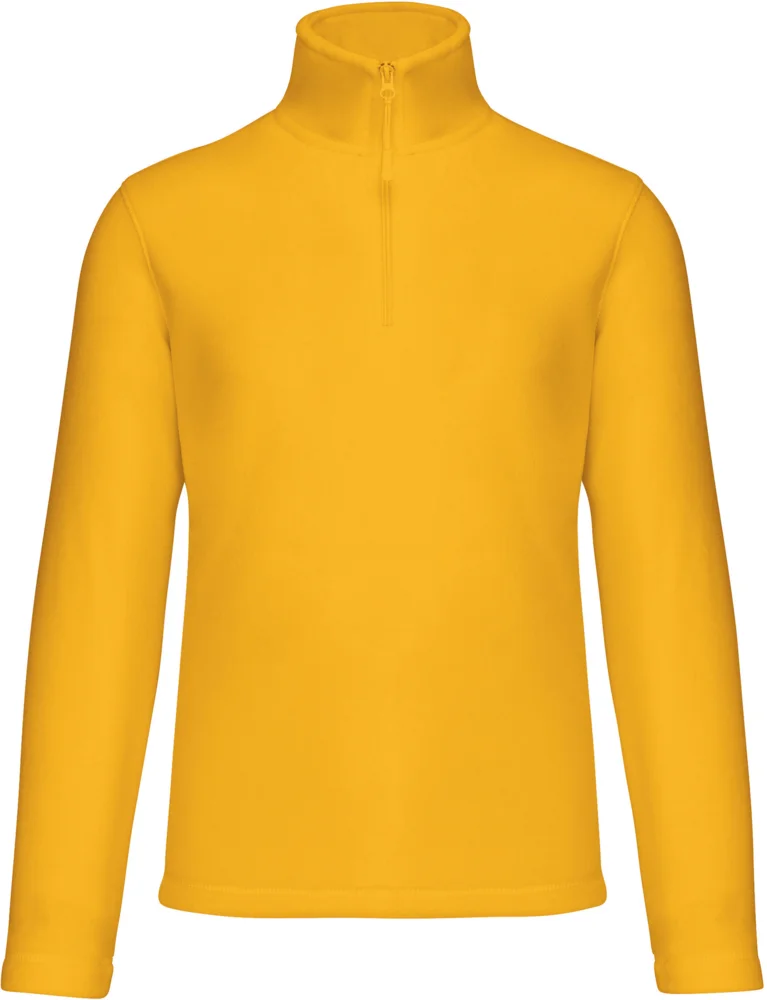 Microfleece Pullover mit 1/4 Zip "Enzo"