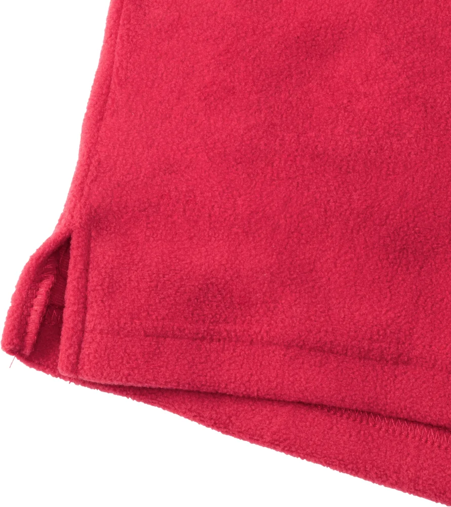 Microfleece Pullover mit 1/4 Zip