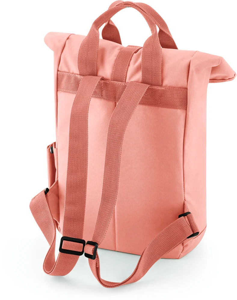 Mini Roll-Top Rucksack mit Doppelgriff
