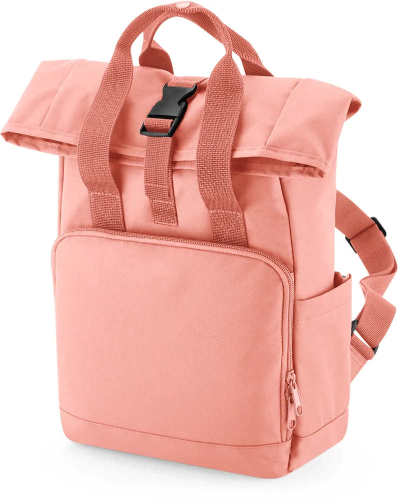 Mini Roll-Top Rucksack mit Doppelgriff