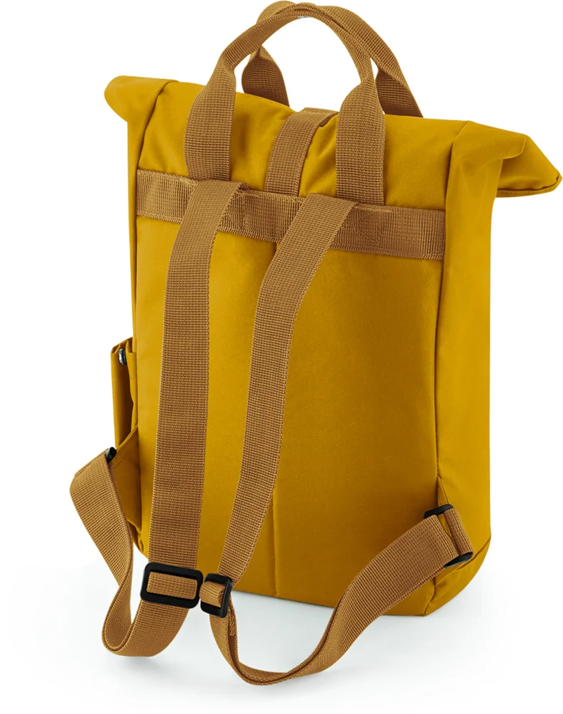 Mini Roll-Top Rucksack mit Doppelgriff