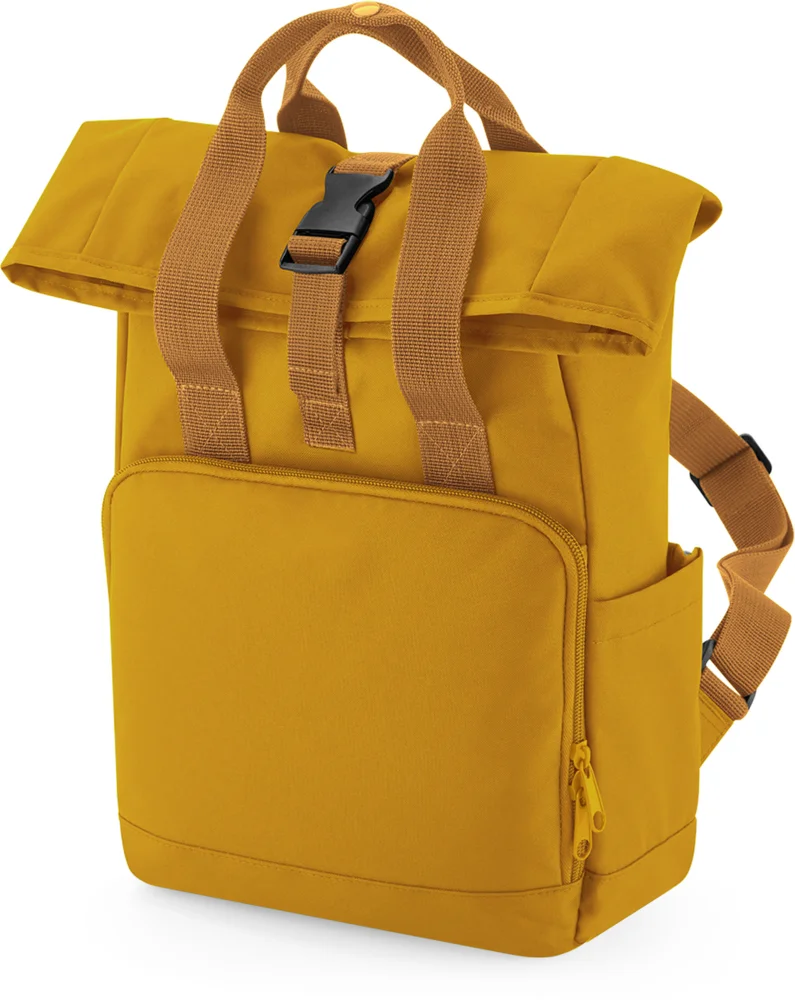 Mini Roll-Top Rucksack mit Doppelgriff