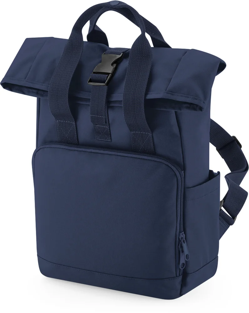 Mini Roll-Top Rucksack mit Doppelgriff