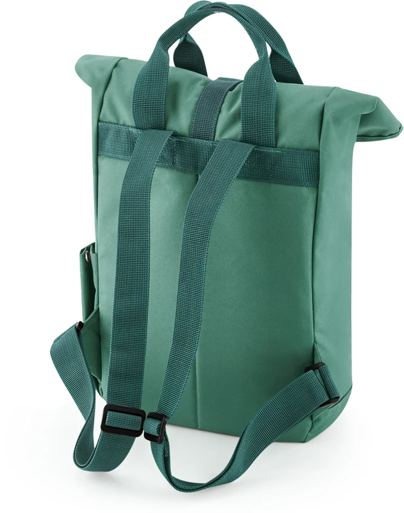 Mini Roll-Top Rucksack mit Doppelgriff